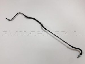 Трубка тормозная от тройника к лев.зад.тормозу "Патриот" (дв.Iveco)(31631-3506110-10) 673 мм, шт.