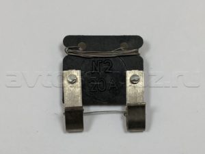 Вставка плавкая штыревая 20 А (ПР 20А300 20А)(ЛЭТЗ), шт.