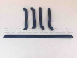 Держатели ковриков 469 (облицовка порога пола)(3153-00-5109055/54/18/19)(Пром-деталь), к-т.