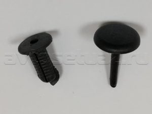 Пистон обшивки (ЧЕРНЫЙ)( 2 шт.), к-т.