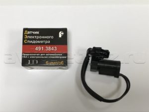Датчик скорости (6-имп) с квадр.разъемом (491.3843)(аналог 46.3843-01-евробуханка) Пенза, шт.