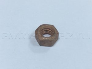 Гайка М8*1,25 коллектора дв.406 (омедн.)(250510-п5), шт.