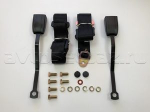 Ремень безопасности УАЗ-469 перед.(прост.), к-т.