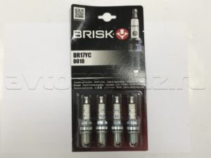 Свеча BRISK DR 17 YC /A-line № 32 (дв.ЗМЗ 405,409 Е-3)(16), к-т.