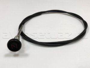 Трос воздушной заслонки УАЗ 452 (длинный, 165см, КРАСНЫЙ)(452-1108100-02)(Автопартнер)