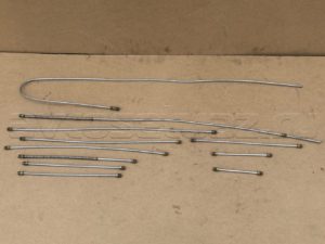 Трубка тормозная 469 оцинк.(к-т/м-31512)(469-3506015/20/23/30/35)(Ульяновск), к-т.