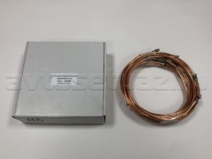 Трубка тормозная 469, Hanter, делитель слева медн.(к-т/м -карбюр.)(Ульяновск), к-т.