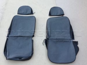 Чехлы УАЗ-452 "Люкс" (с подголовн.)(прост.ткань)(Автотекстиль 73), к-т.