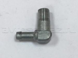 Штуцер угловой рессивера 4213,4216 и их модиф.(417.1014072-10) d 6мм