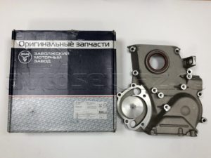 Крышка передняя на двигатель Хантер,Патриот с конд.(ЗМЗ 409)(409-1002058-10)(ЗМЗ)