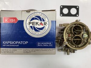 Карбюратор К- 151 Е-11 (УАЗ двиг. УМЗ 421.10, 4218.10)(с тросовым приводом дрос.заслонки)(Пекар), шт.