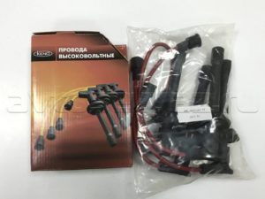 Провода высоковольтные (Дв.-4091) с наконеч.силикон (KNU-3707244-75), к-т.