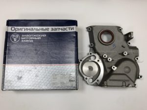 Крышка передняя на двигатель Хантер,Патриот (ЗМЗ 409)(40904-1002058-10)(ЗМЗ)