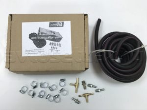 Комплект для вывода сапунов (мосты, РК) под капот УАЗ