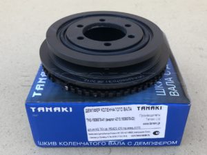 Демпфер коленвала (дв.4213,4216 инжект.)(TANAKI )(4213 1005070/TKU-1005070-41)
