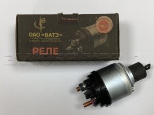 Реле втягивающее на редук.стартер (дв. 405,406,409,4178,4218,402)(пр-во БАТЭ)(5112.37088000), шт.