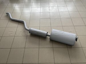 Глушитель выхлопа с резонатором 220695 (Техком)(220695-1201008) сталь